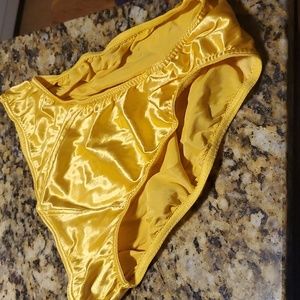 Victoria's Secret Second Skin Satin Bikini Panty XL
